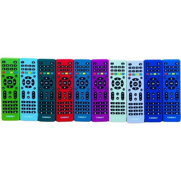 TELECOMMANDE HD CANAL+ AD-570 +SILICONE SC-CAN-01 CANAL+