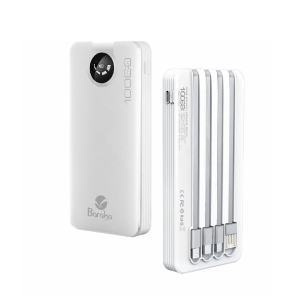 Baraka BRK-PB18 Blanc (10000MAH)