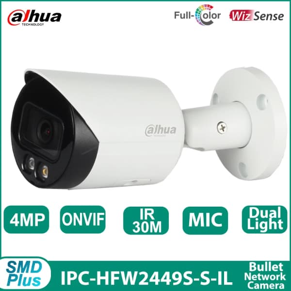 DAHUA DH-IPC-HFW2449S-S-IL SMART DUAL LIGHT