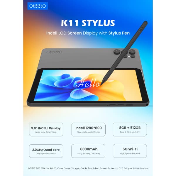 Oteeto K11 STYLUS