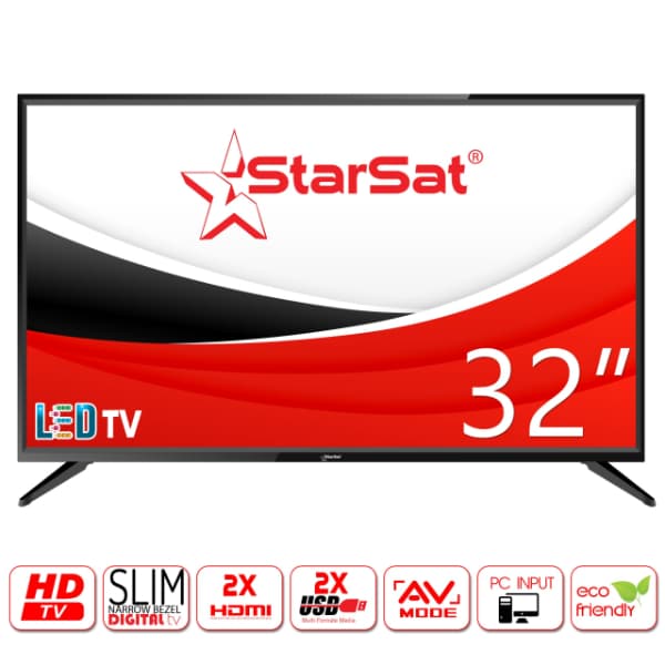 Téléviseur StarSat LED TV 32'' SV-32W