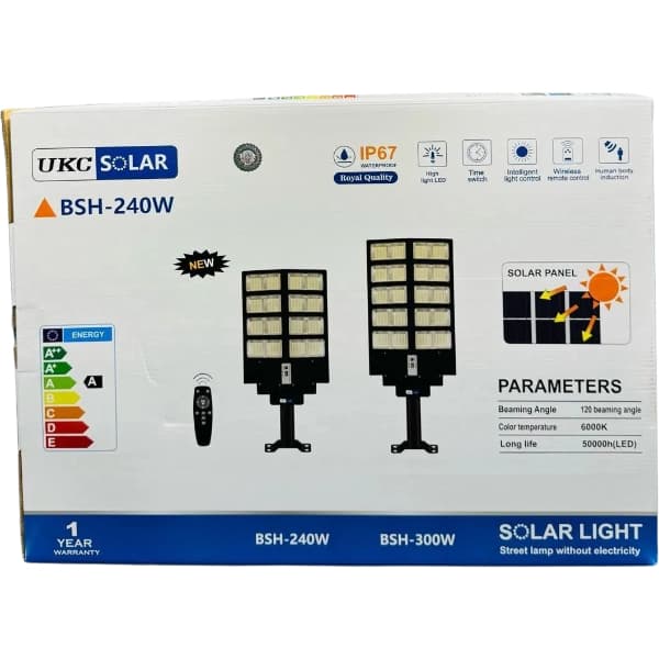 UKC LAMPE SOLAIRE BSH-240W
