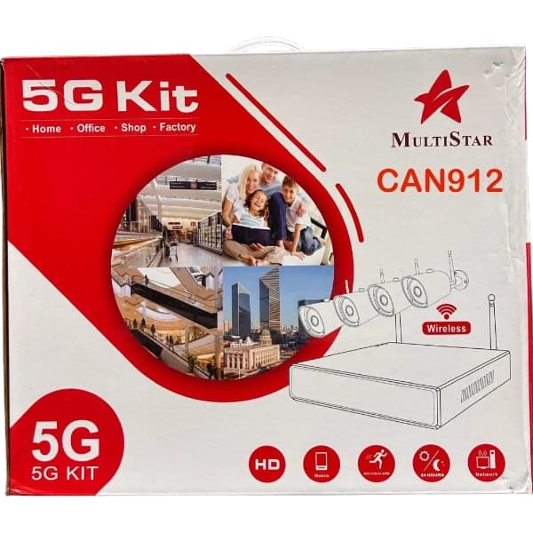 MULTISTAR CAN912 KIT 4CH 5G