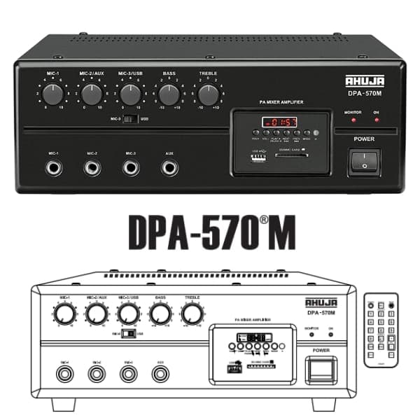 AHUJA AMPLI DPA-570M 50W
