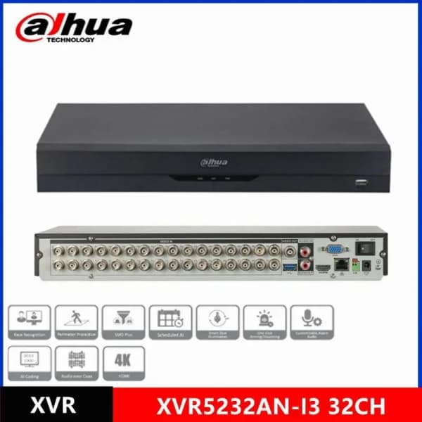 DVR DAHUA 32CH DH-XVR5232AN-I3 5MP