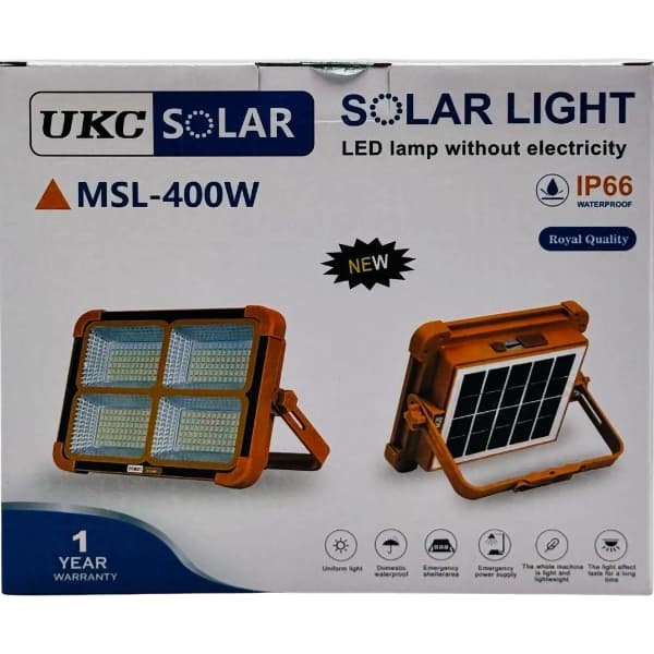 UKC LAMPE SOLAIRE 400W MSL-400W