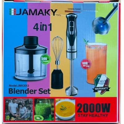 JAMAKY JMK3013 MIXEUR BLENDER SET 4IN1