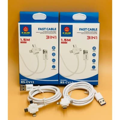 RSCAR 3IN1 1.5M BLANC RS-CV12