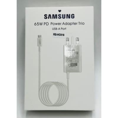 CHARGEUR SAMSUNG S8 / USB-C 65W PD ADAPTER YK RS-HC616