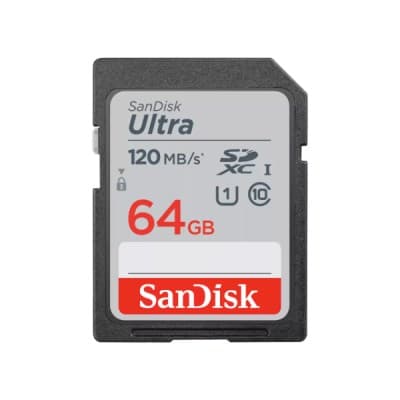SANDISK SD 64GB ULTRA SDHC UHS-I CARD CLASS 10 80MB/S
